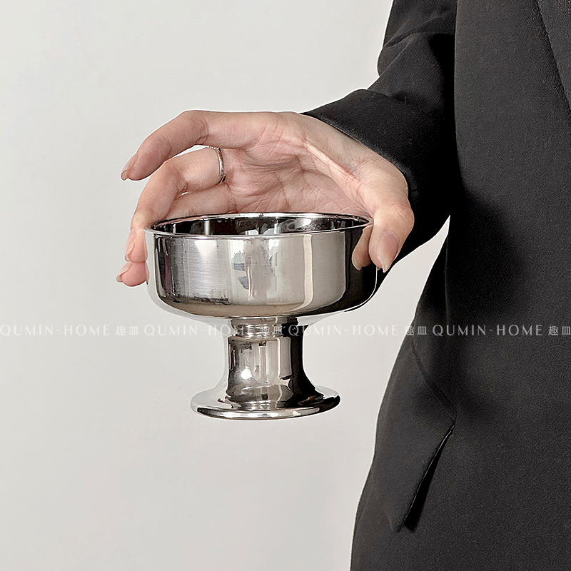 个性奢华金属感冰淇淋杯雪糕杯