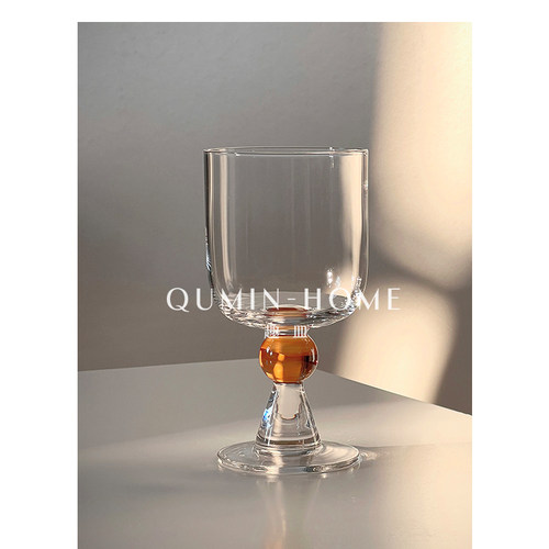 小众设计中古高级感玻璃杯复古