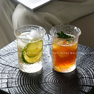 趣皿ins风创意玻璃杯咖啡杯高颜值冷饮杯果汁杯家用公办室喝水杯