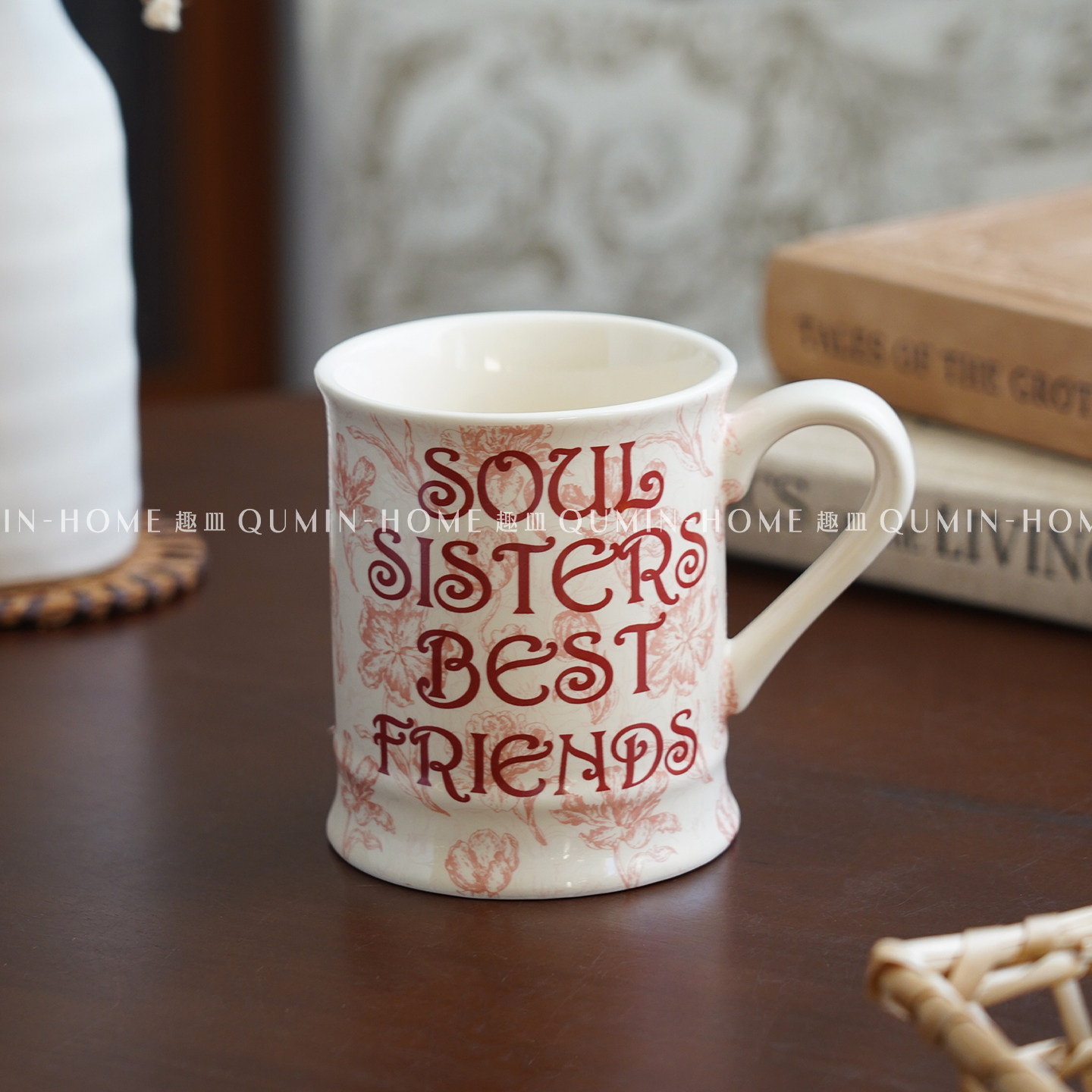 趣皿创意陶瓷水杯马克杯ins风拿铁咖啡杯家用早餐杯拉花杯情侣杯,餐饮具,马克杯,淘宝优惠券,粉丝福利购,淘宝优惠卷