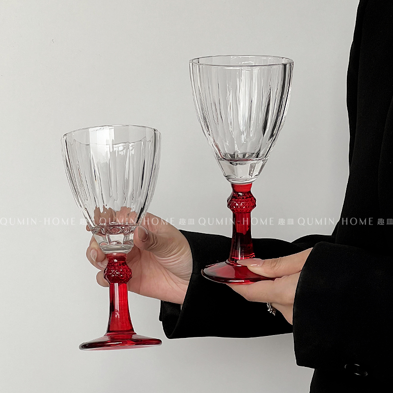 水晶玻璃砖石纹路欧式出口小酒杯