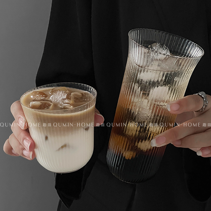 ins古典轻薄冰阔口鸡尾酒杯玻璃