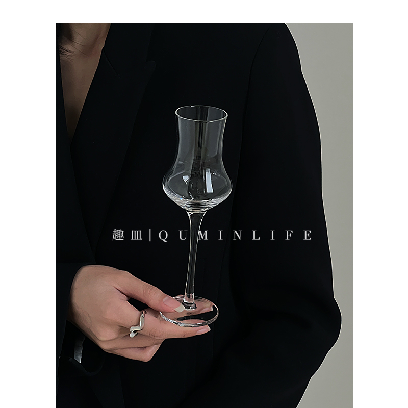 直挺圆肚酒杯气泡香槟杯
