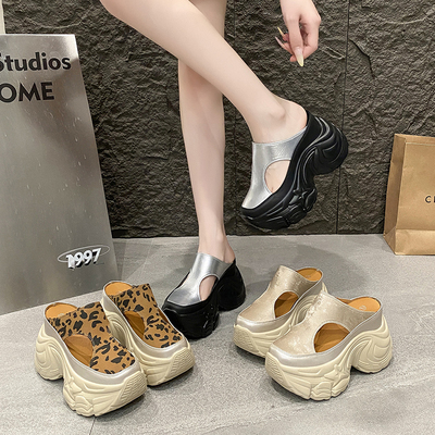 包头半拖鞋女外穿2025夏季