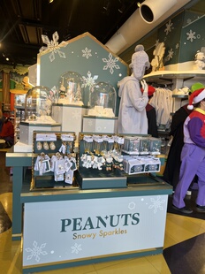 日本环球影城USJ25年史努比周边圣诞老人毛绒公仔挂件钥匙扣卡包