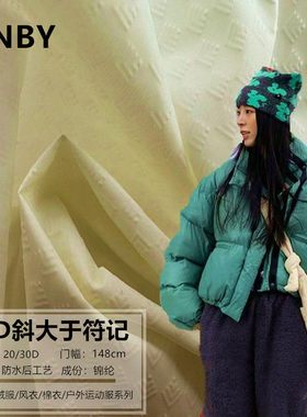 30D斜大于符记羽绒服儿童户外系