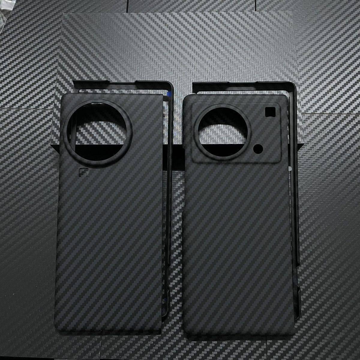 适用vivoxfold2纳米碳纤维xfold3手机壳xfold3pro超薄款xfold+凯夫拉xfold同款xfold5保护套原厂新xfold5pro