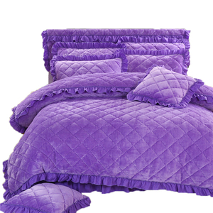 冬季保暖法莱绒被套单件加厚珊瑚绒被罩200x230双面绒被套单双人