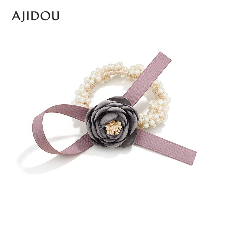 AJIDOU阿吉豆发饰珍珠水晶发饰