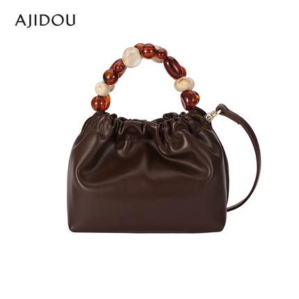 AJIDOU阿吉豆休闲时尚女款手提包简约包袋通勤秋冬包包气质便捷