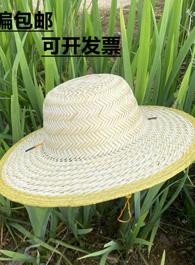 遮阳帽出行田园通用夏季大檐竹编