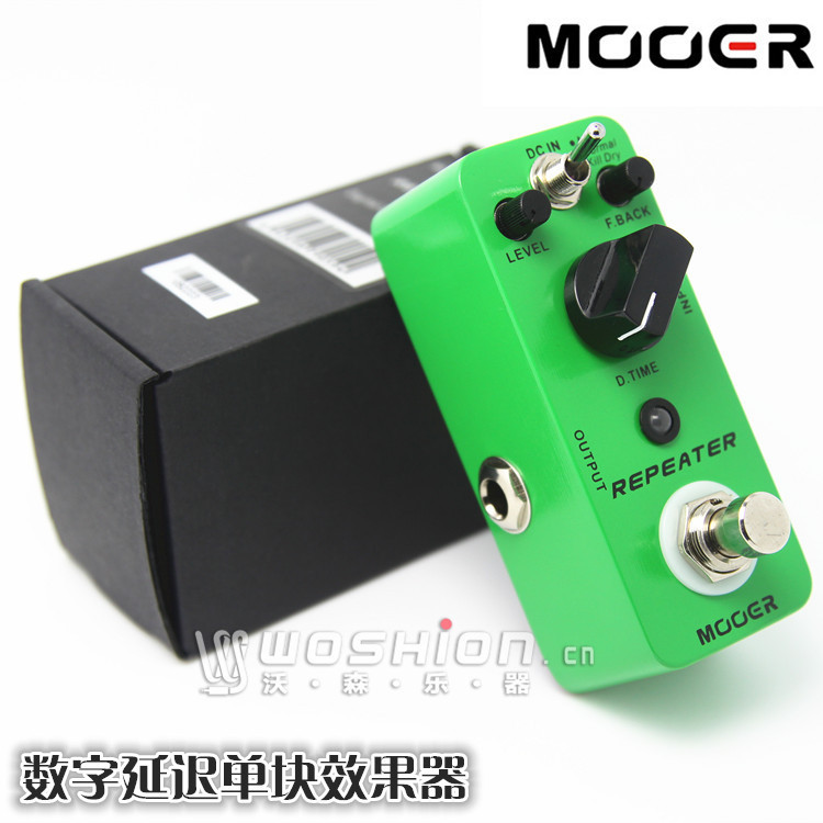 MOOER电吉他单块效果器数字延迟