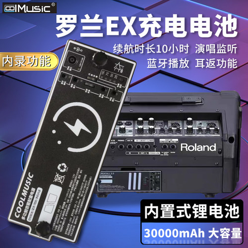 罗兰音箱锂电池原装ex