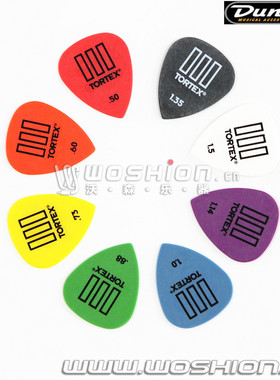 邓禄普 Dunlop Tortex小乌龟吉他拨片 厚度可选