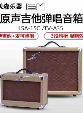 LSM丽声LSA15C TVA35 Player2M便携电箱民谣木吉他弹唱音箱音响
