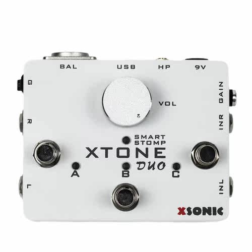XTONE Duo 软件效果器 吉他话筒声卡 192K超强音质 iOS手机效果器