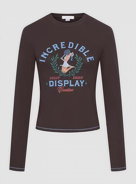 2025秋季新款女装休闲百搭圆领长袖T恤女UYY950012