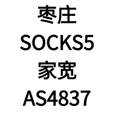国内山东静态ip服务器稳定家庭住宅socks5软路由L2游戏枣庄
