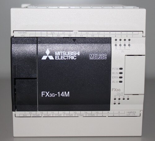 FX3G三菱PLC可编程FX3GA 14 24 40 60 MR MT /ES-A控制器-CM FX1N