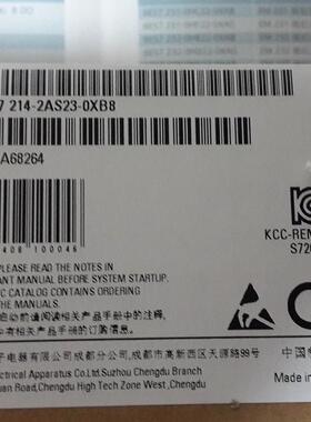 CPU224XPsi西门子200CN主机6ES7 214-2AS23-0XB8模块PLC编程OXB8