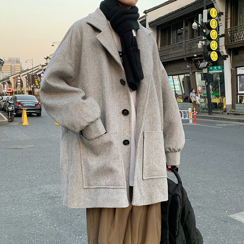 风衣男中长款2025新款