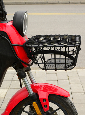 适小牛电动车g0 G100 Uqi  us u1e uqi+带盖前置车篮车筐前篮前筐