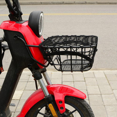 U系列电动车前筐可放头盔