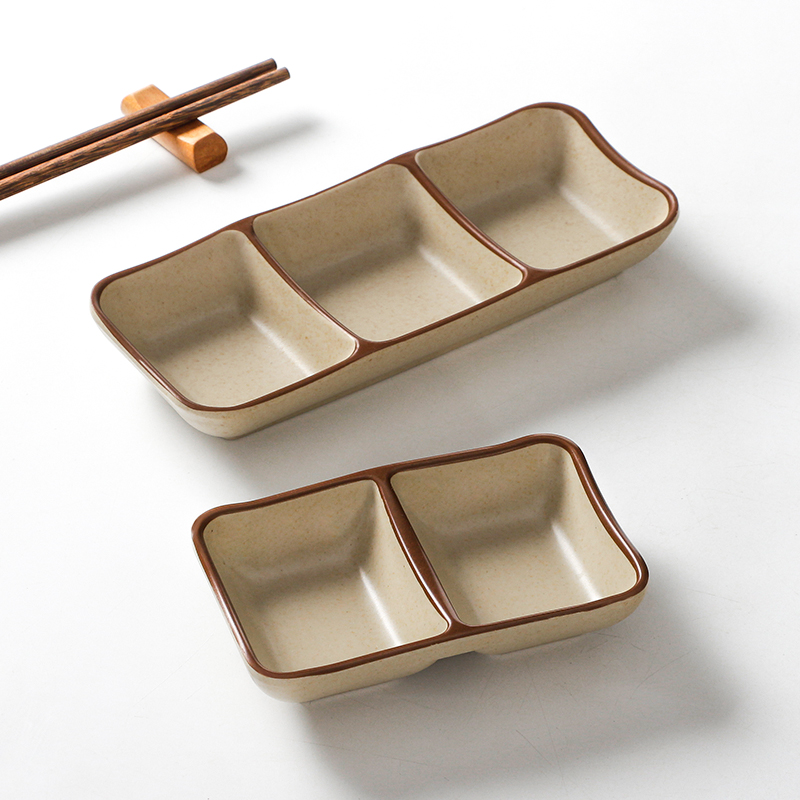 台德密胺餐具味碟商用碟子