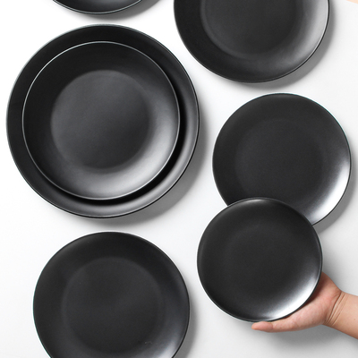 台德餐盘密胺商用圆形盘子