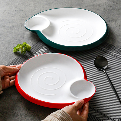 密胺餐具仿瓷盘子小吃碟商用