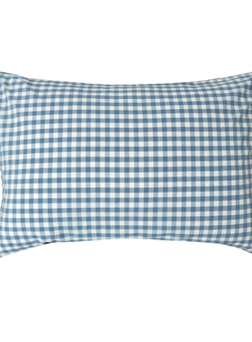 全棉日式枕套35x55 40x65 50x60水洗纯棉儿童学生小号靠垫靠枕套