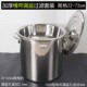 加厚加深不锈钢过滤汤桶带漏盆过滤桶过滤盆火锅店过滤专用桶套装