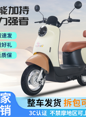 飞野小龟王电动摩托车72V电瓶车60V代步锂电车两轮成人电摩可上牌