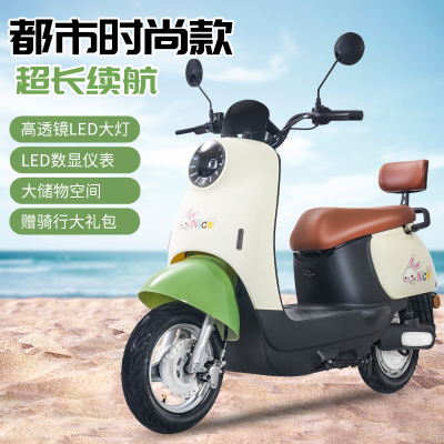 新款小龟王72V电瓶车代步锂电车