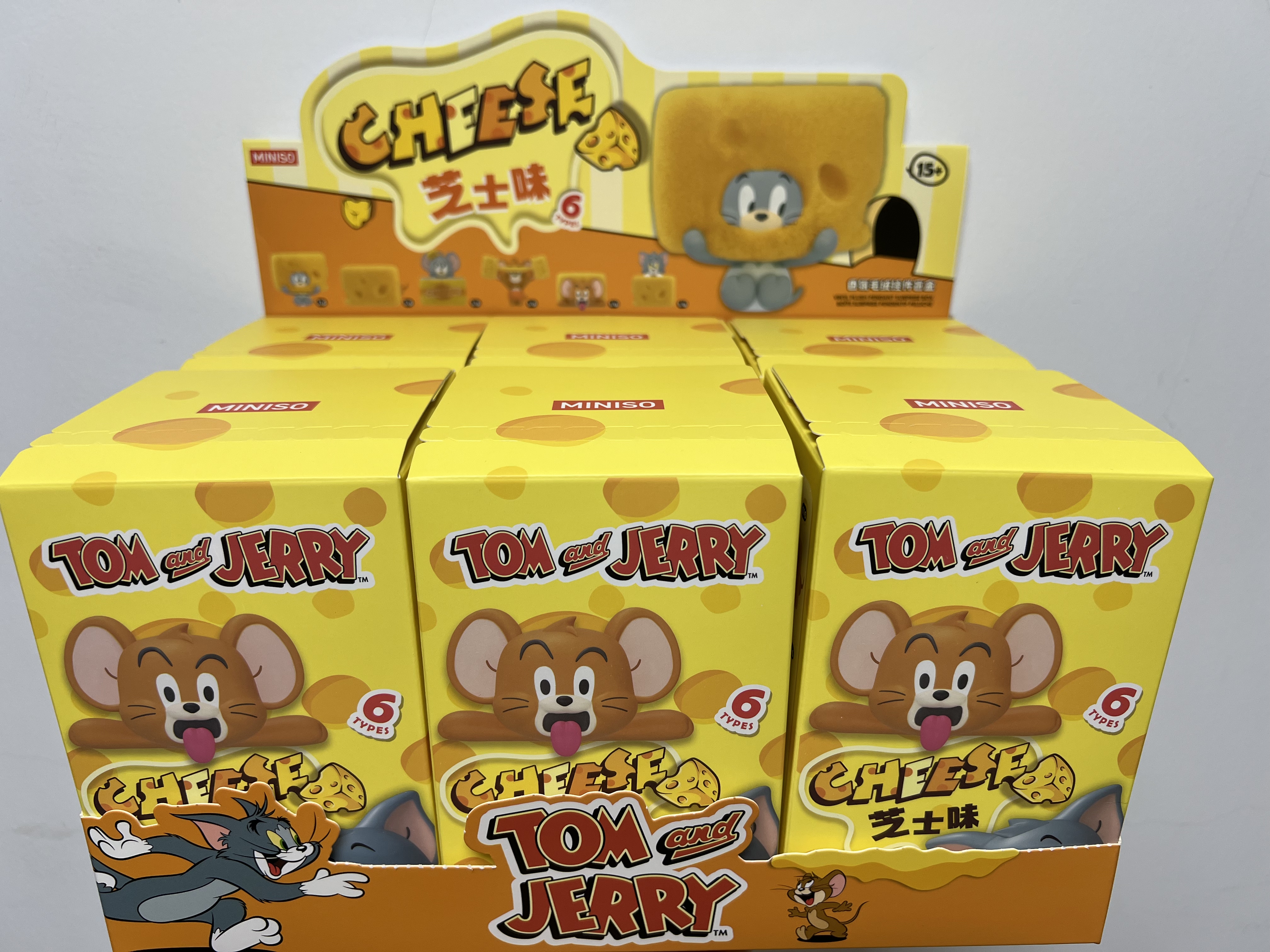 正版MINISO名创优品汤姆猫和杰瑞鼠Tom&Jerry系列香氛盲盒挂件图片