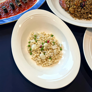 陶瓷旦形炒菜深盘炒菜热菜后厨纯白餐具川菜土菜馆盘子小炒斗盘子