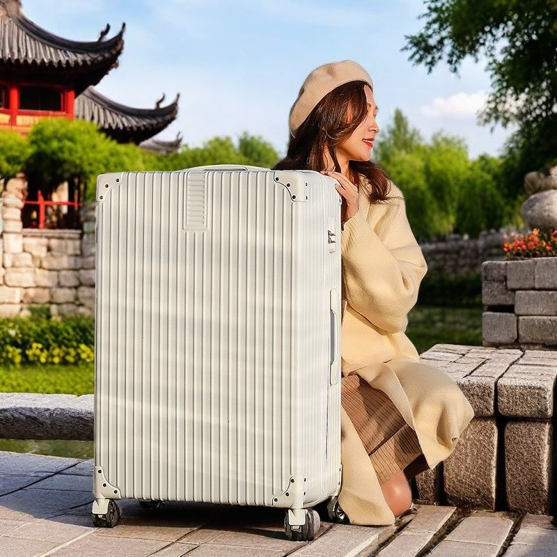 复古拉杆箱男20寸登机箱28寸学生行李箱36寸大容量旅行箱出国旅行