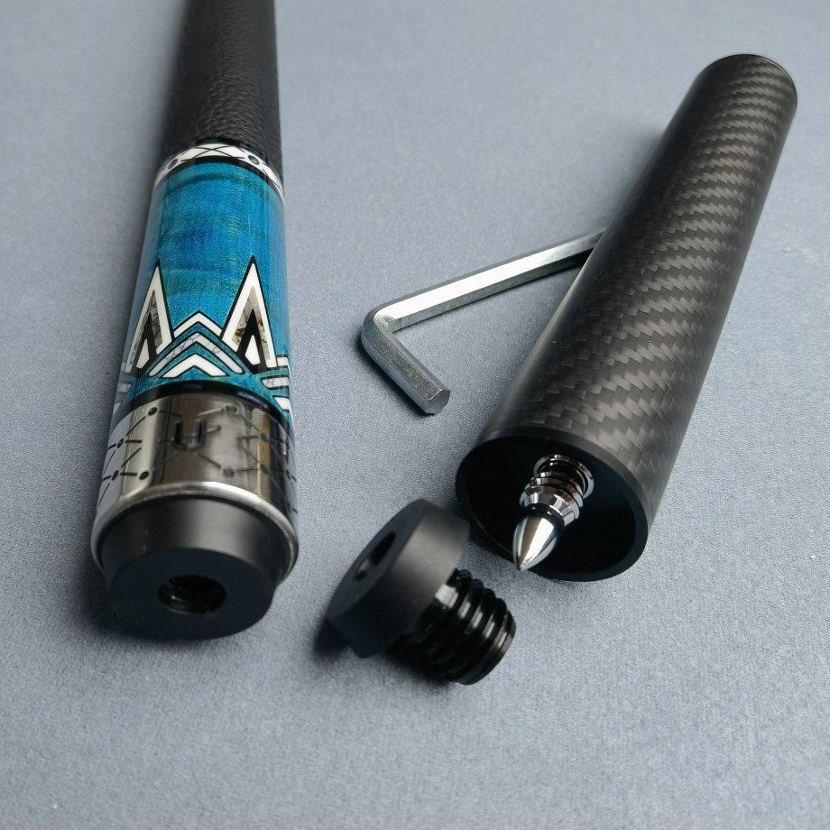 环球台球杆加长把送扳手