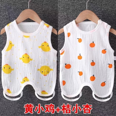 纯棉纱布肚兜婴儿纱布肚兜纱布