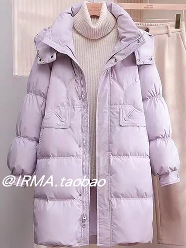 羽绒服女中长2025冬新款韩版时尚脱卸帽鹅绒加厚保暖高档外套宽松