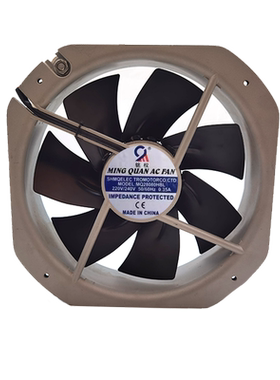轴流风机 MQ28080HBL 220V 滚珠 铁叶 交流散热风扇 28厘米 铭权