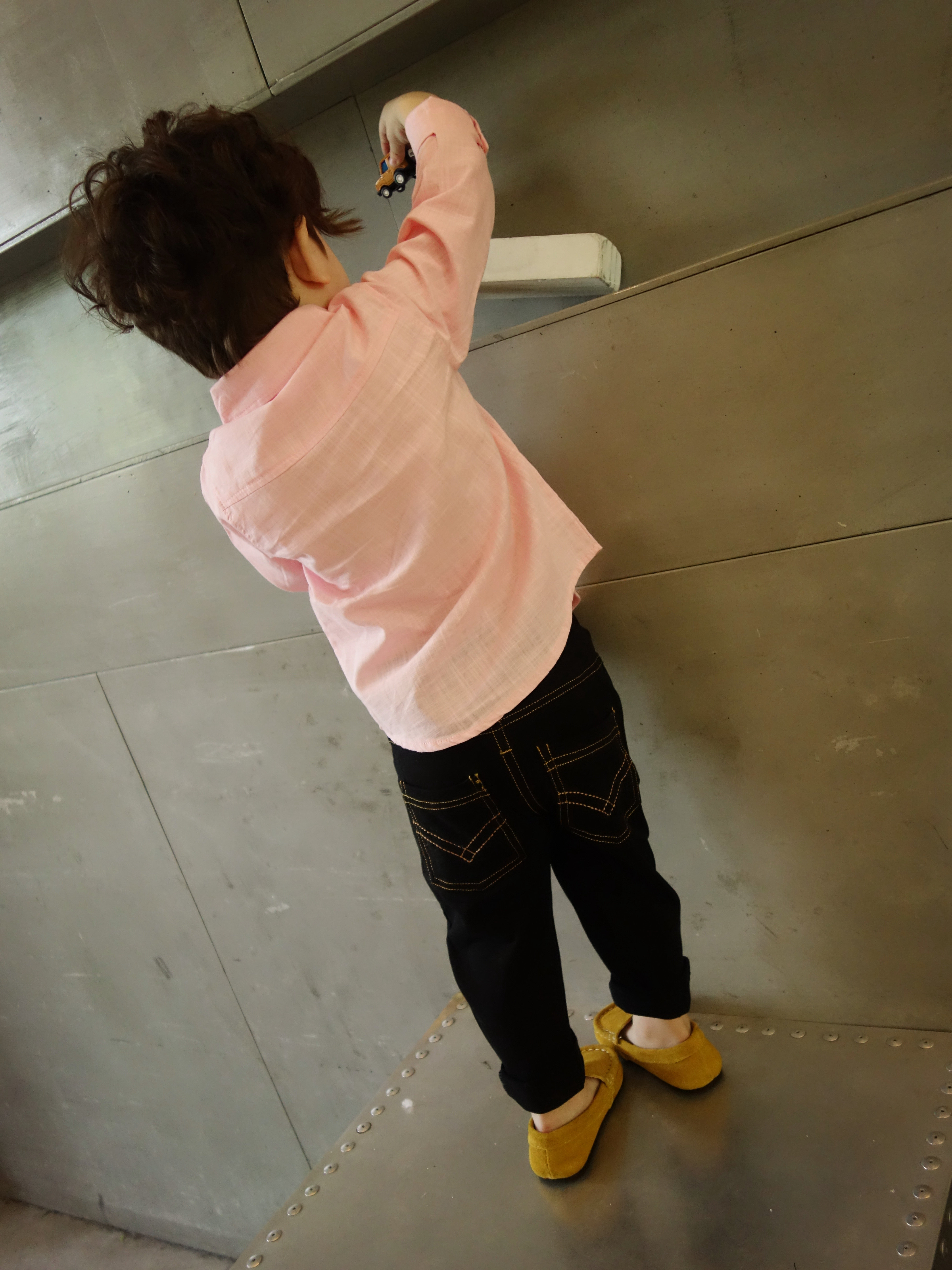 Chemise enfant à manche longue - Ref 2083225 Image 4