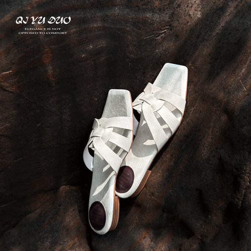 外穿凉拖鞋女平跟海边度假沙滩拖