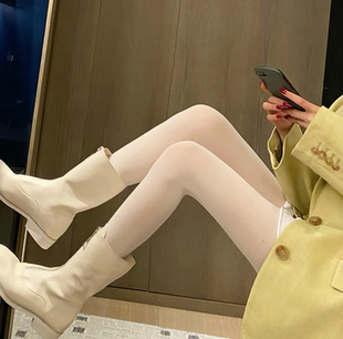 春秋日系JK制服奶白80D丝袜连裤 films 袜女