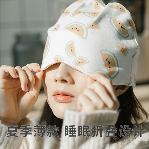 月子帽夏薄室内孕妇睡眠棉