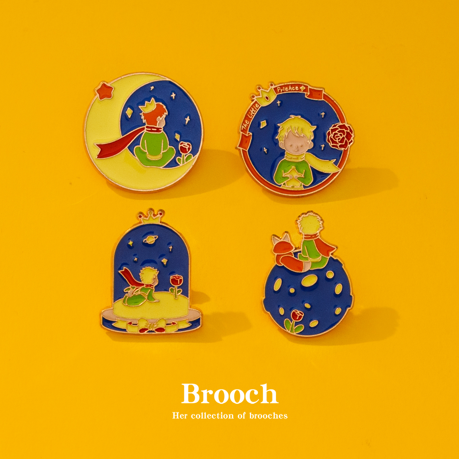 2024新款她然卡通胸针