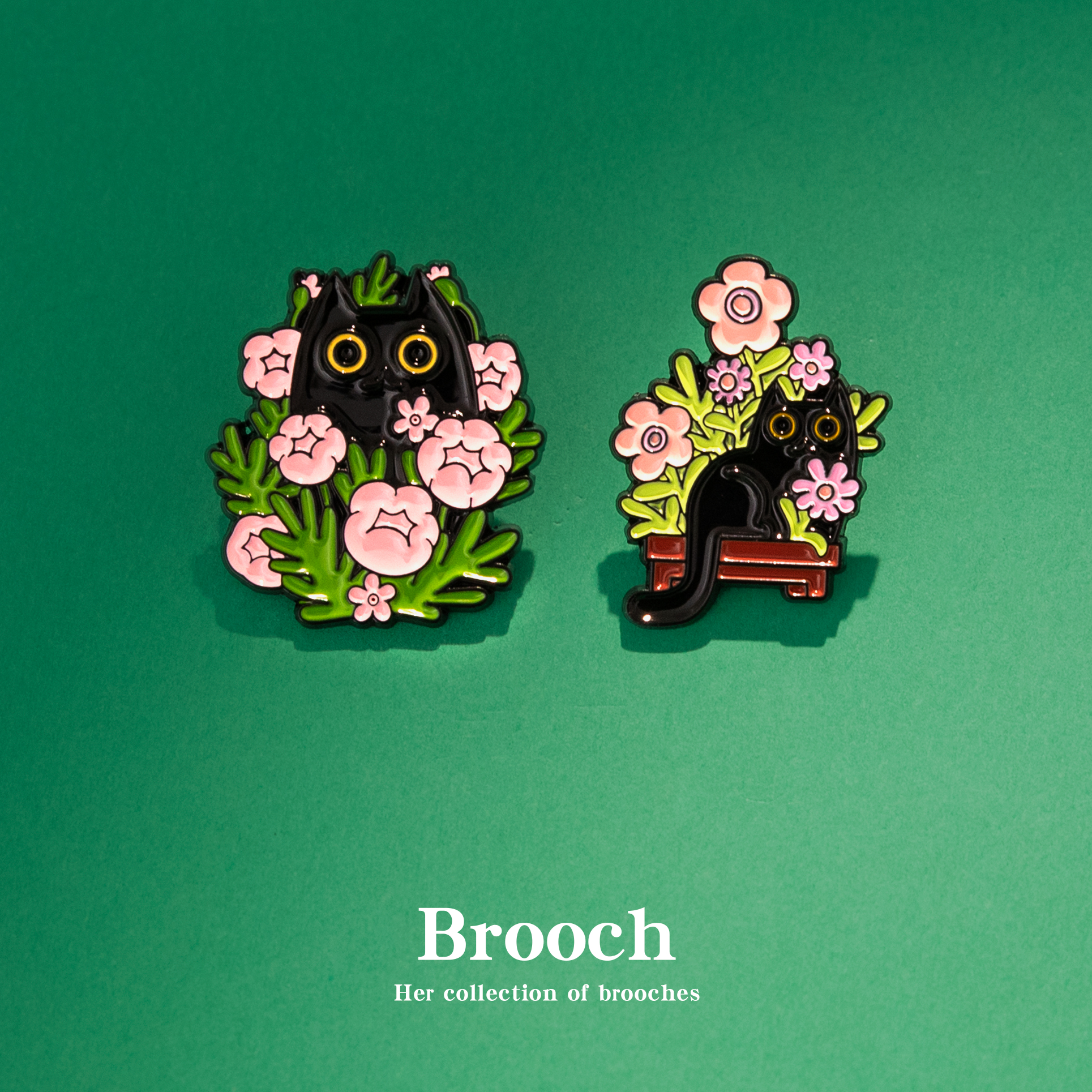 2025新款她然卡通胸针