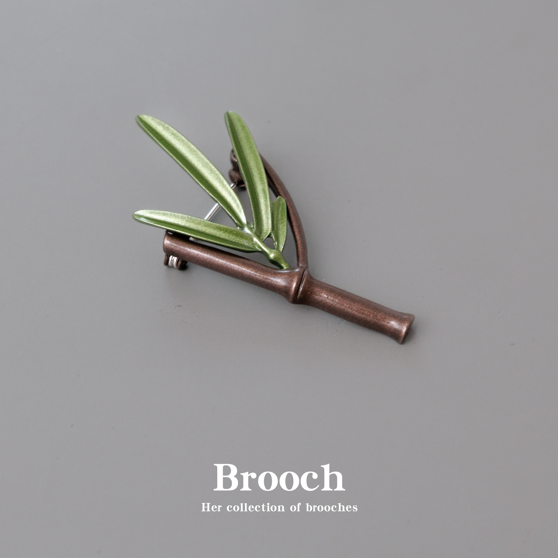 2024新款安然绿色竹叶