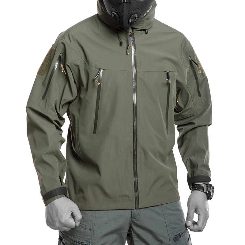 隐忍暴雨级防水硬壳冲锋衣男美式全防风户外服装登山服外套