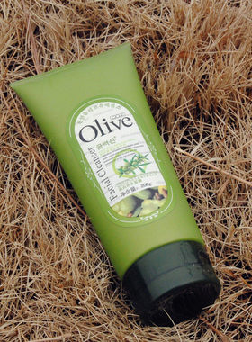 正品包邮韩伊橄榄Olive补水面膜 水洗清洁保湿嫩肤清爽滋润